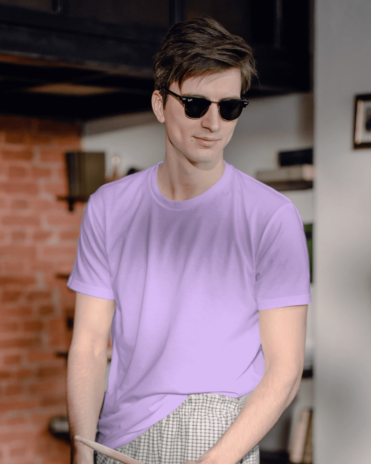 Plain Lavender Unisex T-shirt