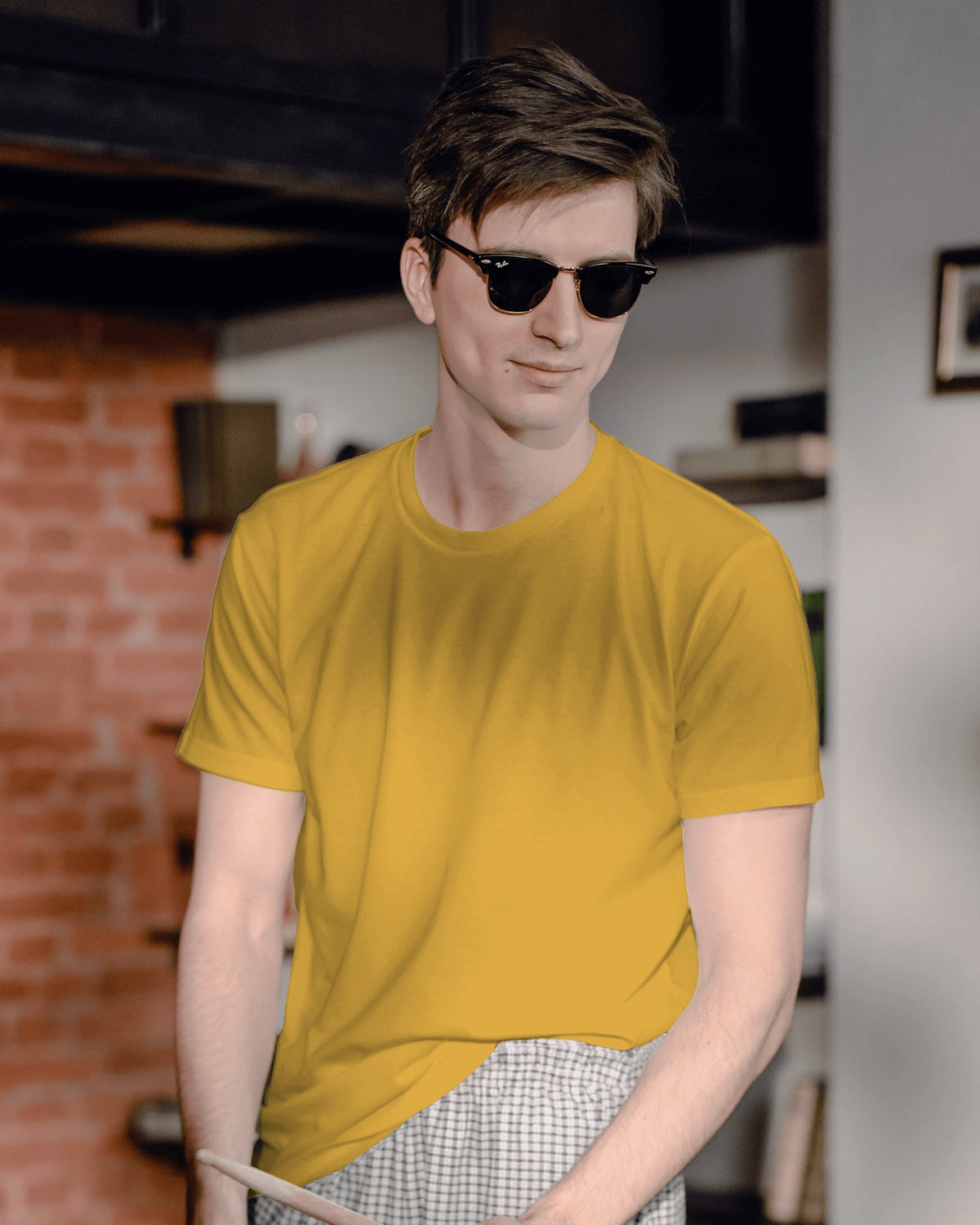 Plain Musterd Unisex T-shirt