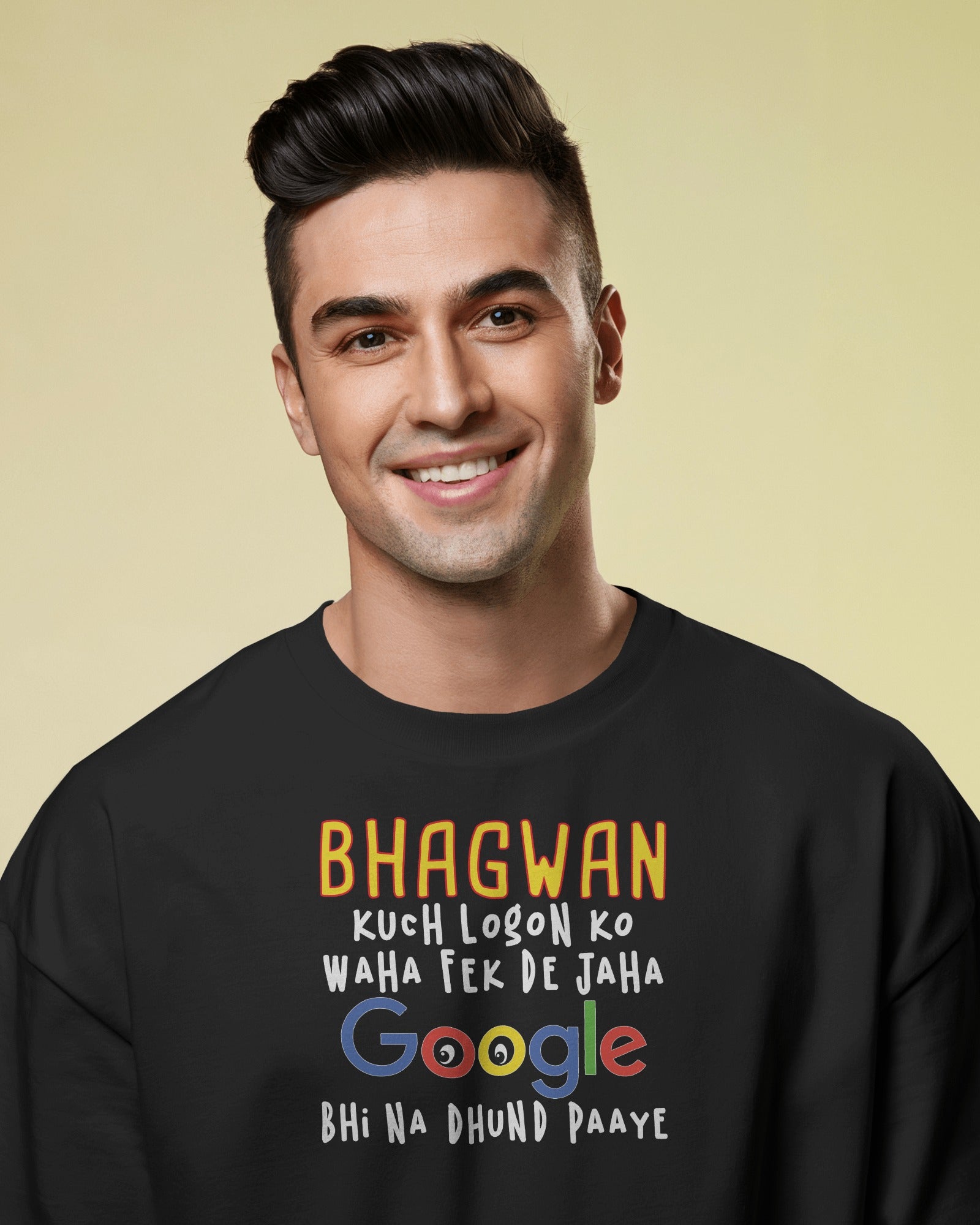 Bhagwan kuch Logo Ko Waha Fek De Jahan Google Bhi Na Dhund Paaye